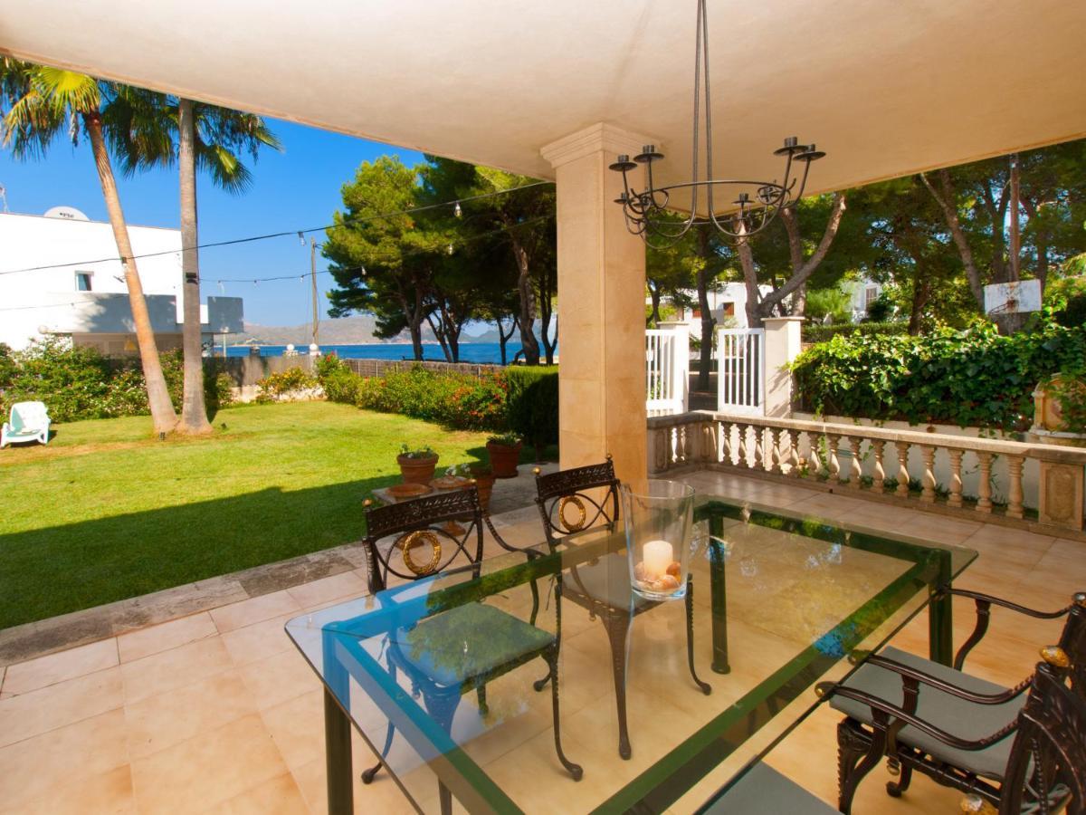 Villa Tita De Manresa, Con Jardines Y Vista Mar Alcudia  Exterior foto