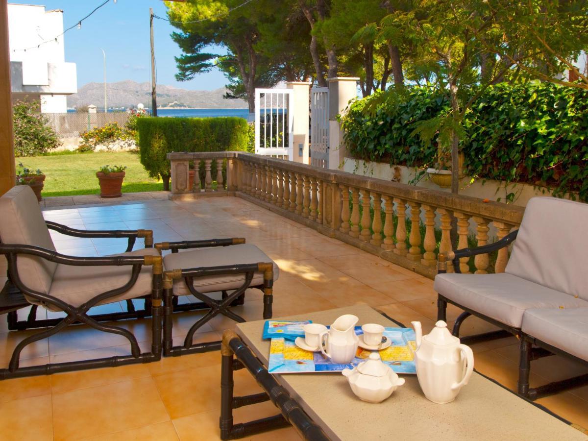 Villa Tita De Manresa, Con Jardines Y Vista Mar Alcudia  Exterior foto