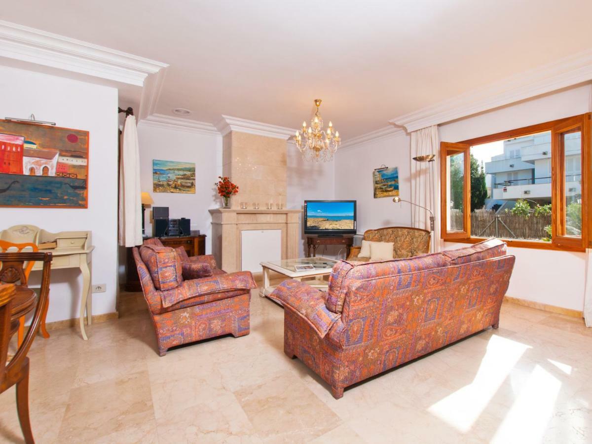 Villa Tita De Manresa, Con Jardines Y Vista Mar Alcudia  Exterior foto